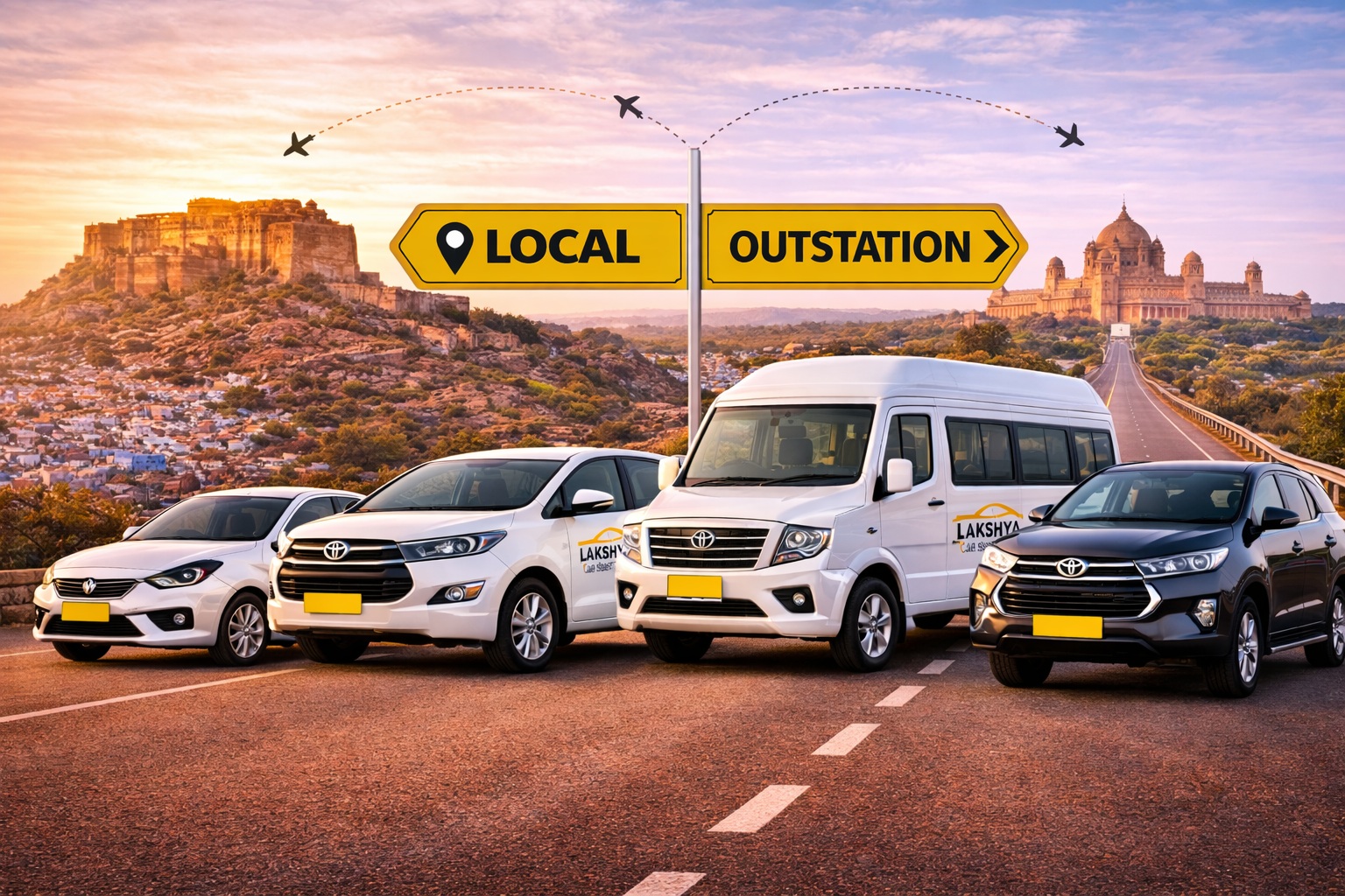 Jaipur to Jodhpur Taxi Service