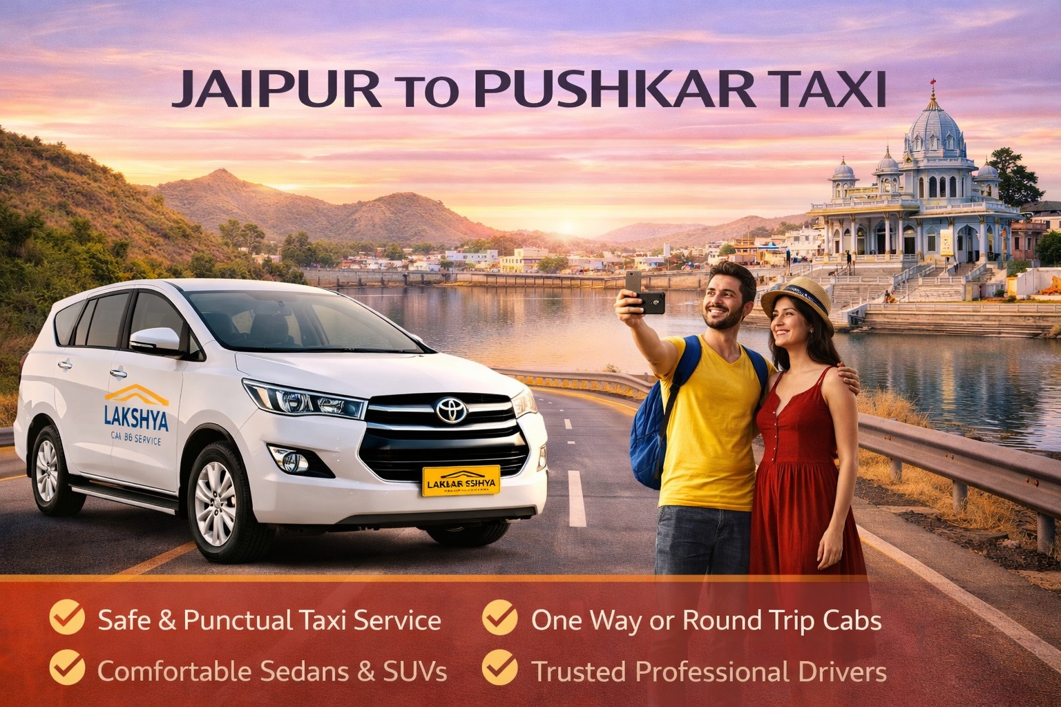 Jaipur to Pushkar Taxi Service