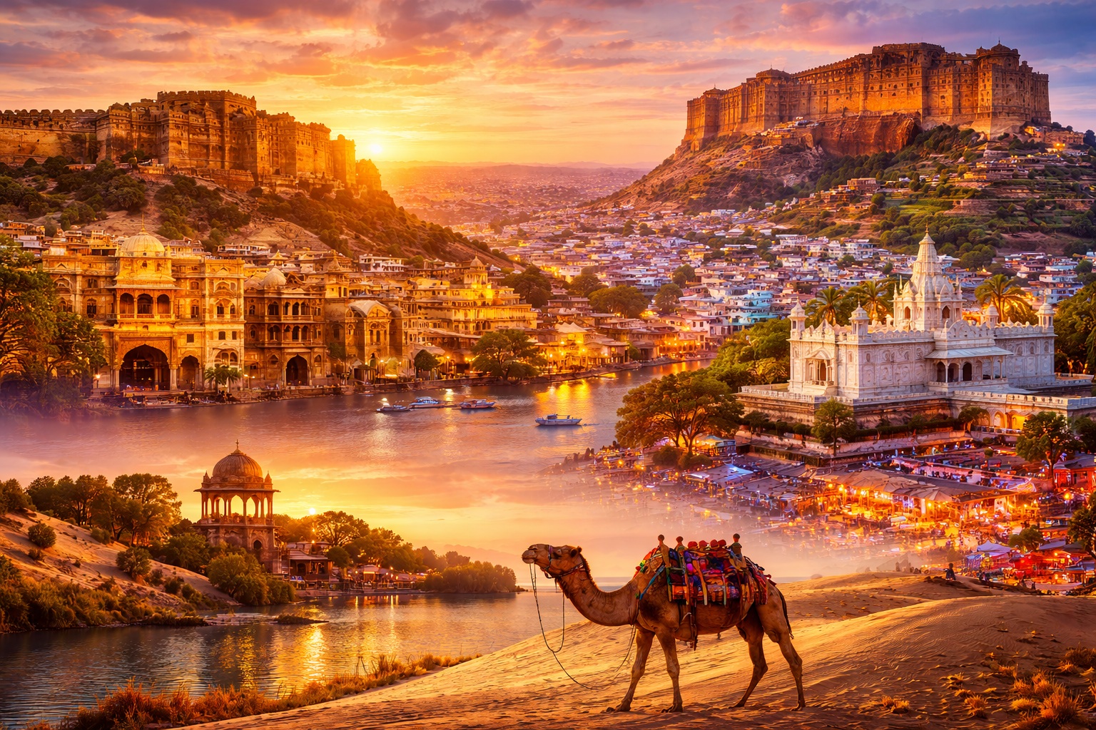 Jaisalmer Jodhpur Tour Package Taxi Service