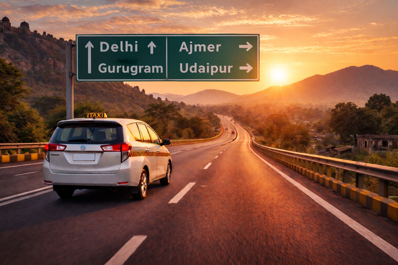 Outstation Cab Service in Jaipur