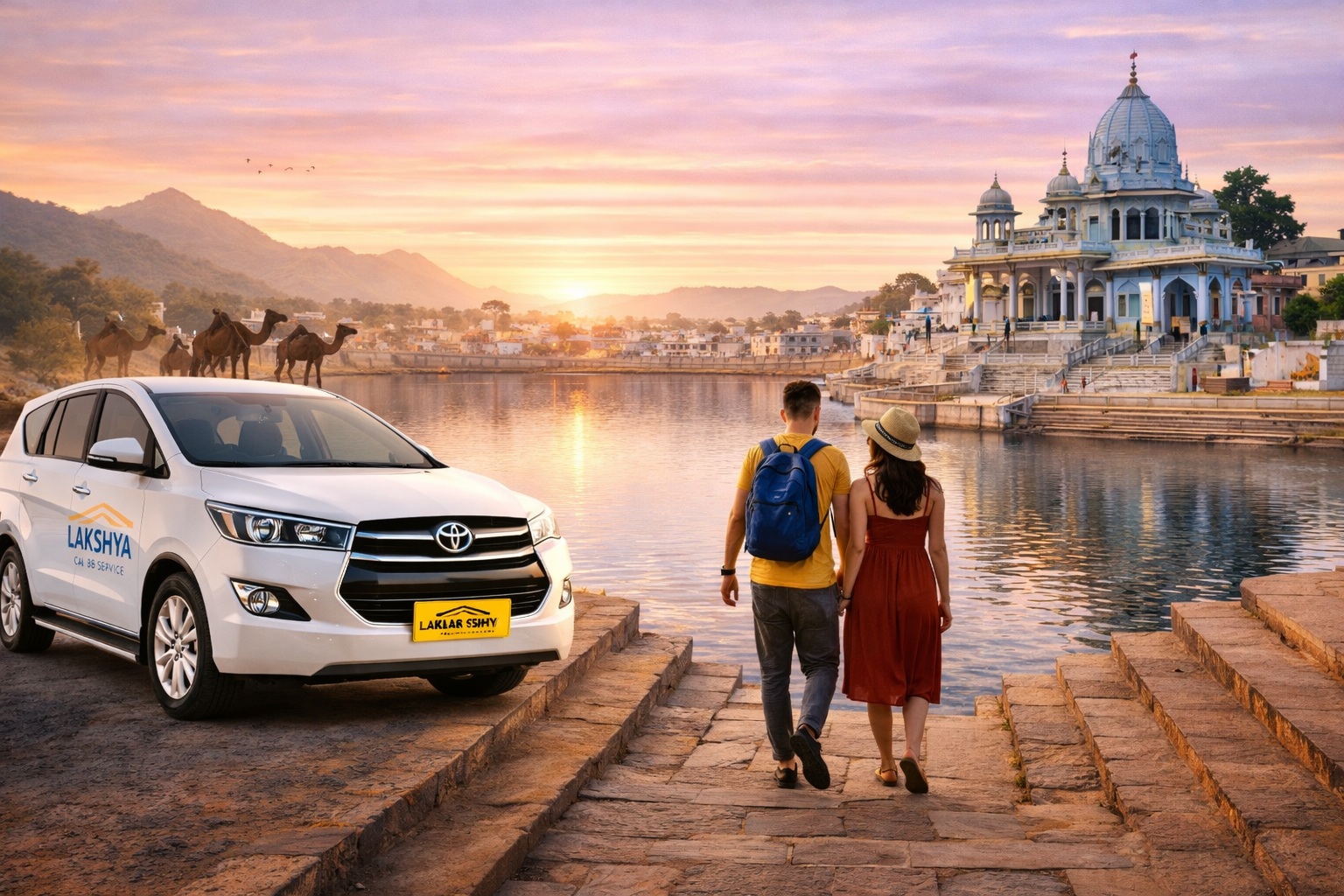 Same Day Jaipur to Pushkar Tour by Taxi